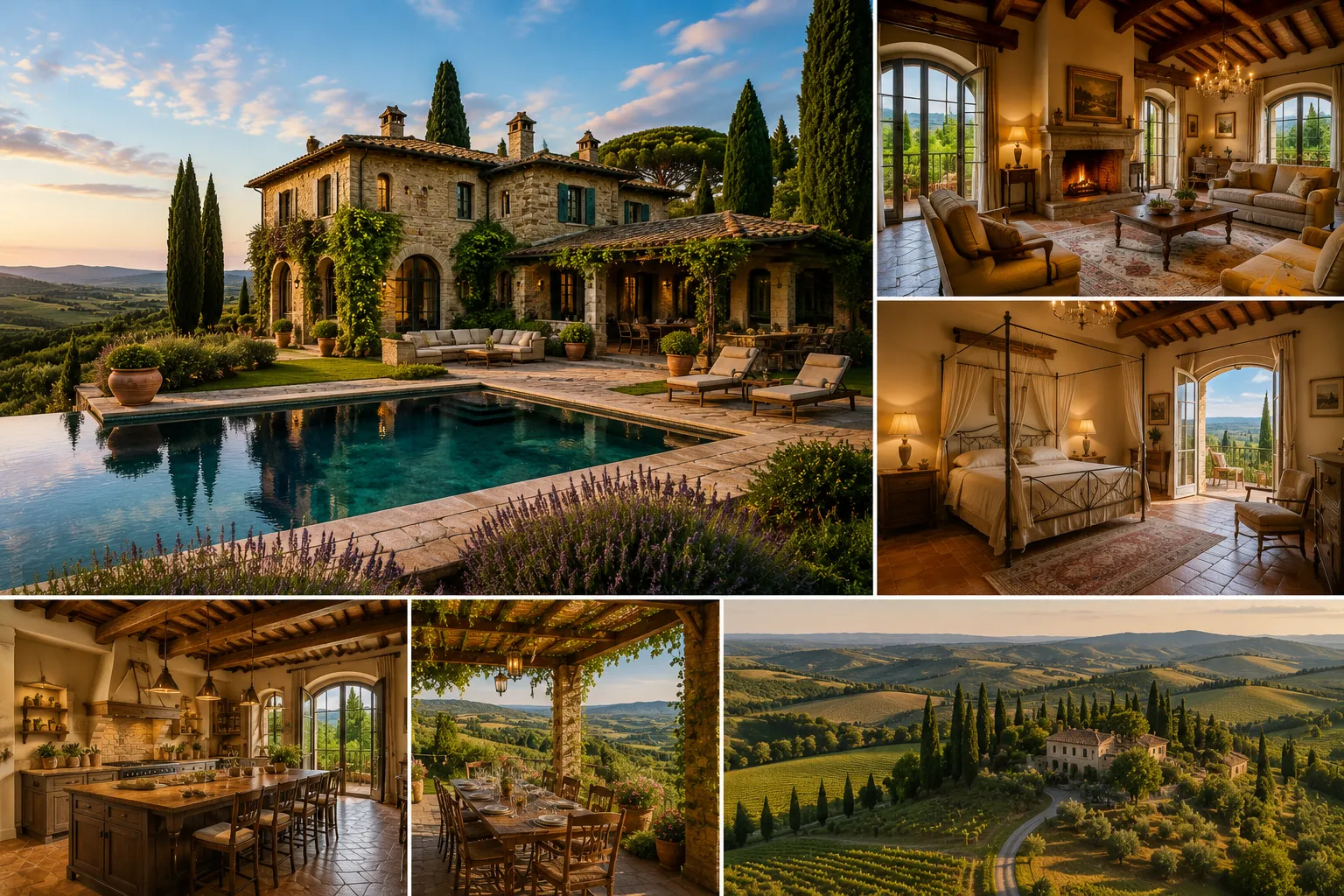 luxury villas tuscany