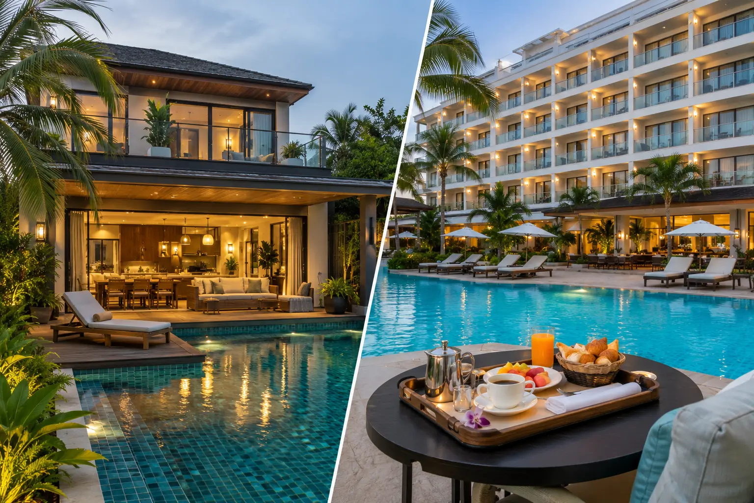 Villa Amenities vs. Hotel Amenities: The Real Difference