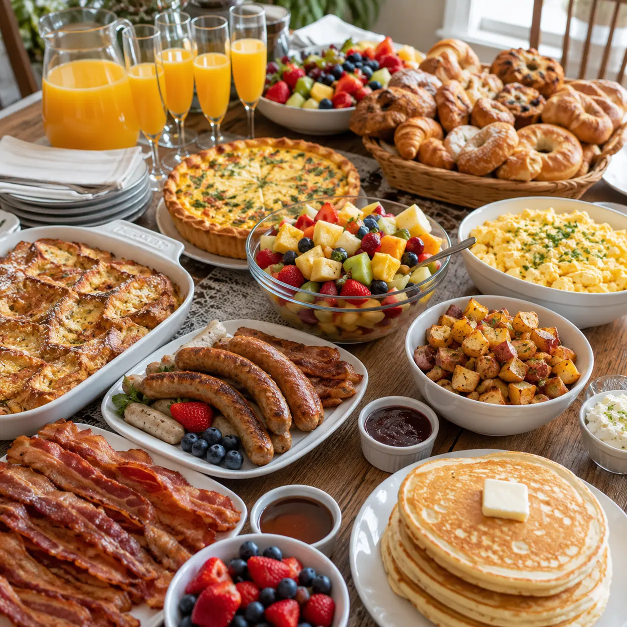 Holiday Brunch Crowd