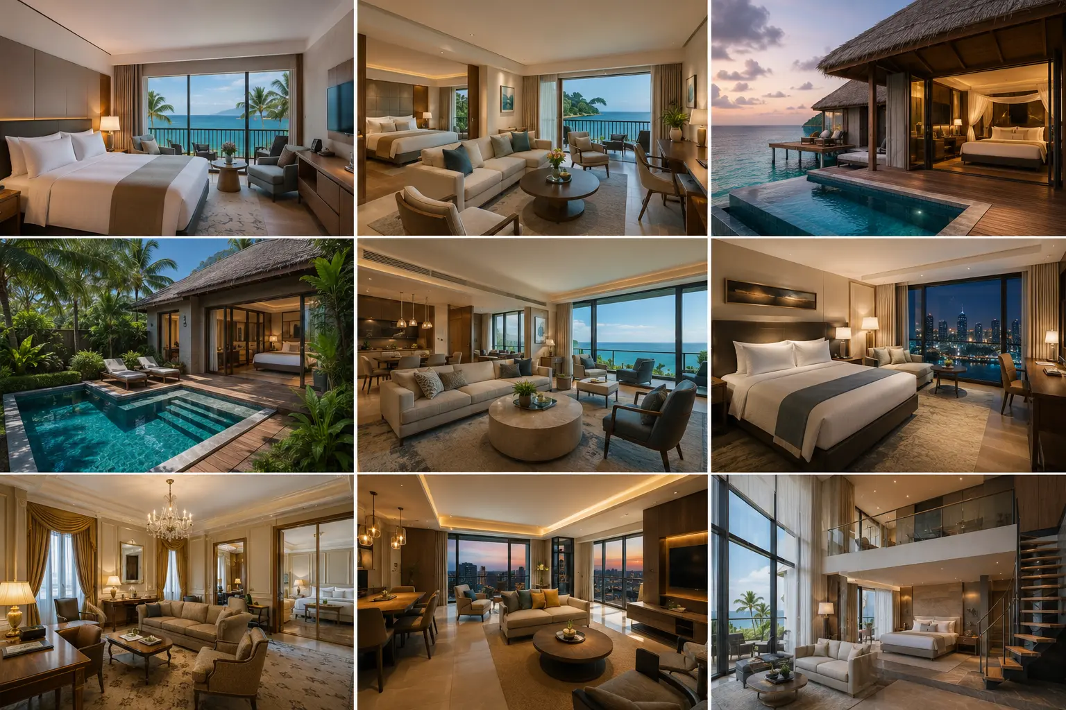 Resort Room Type Terminology by Brand