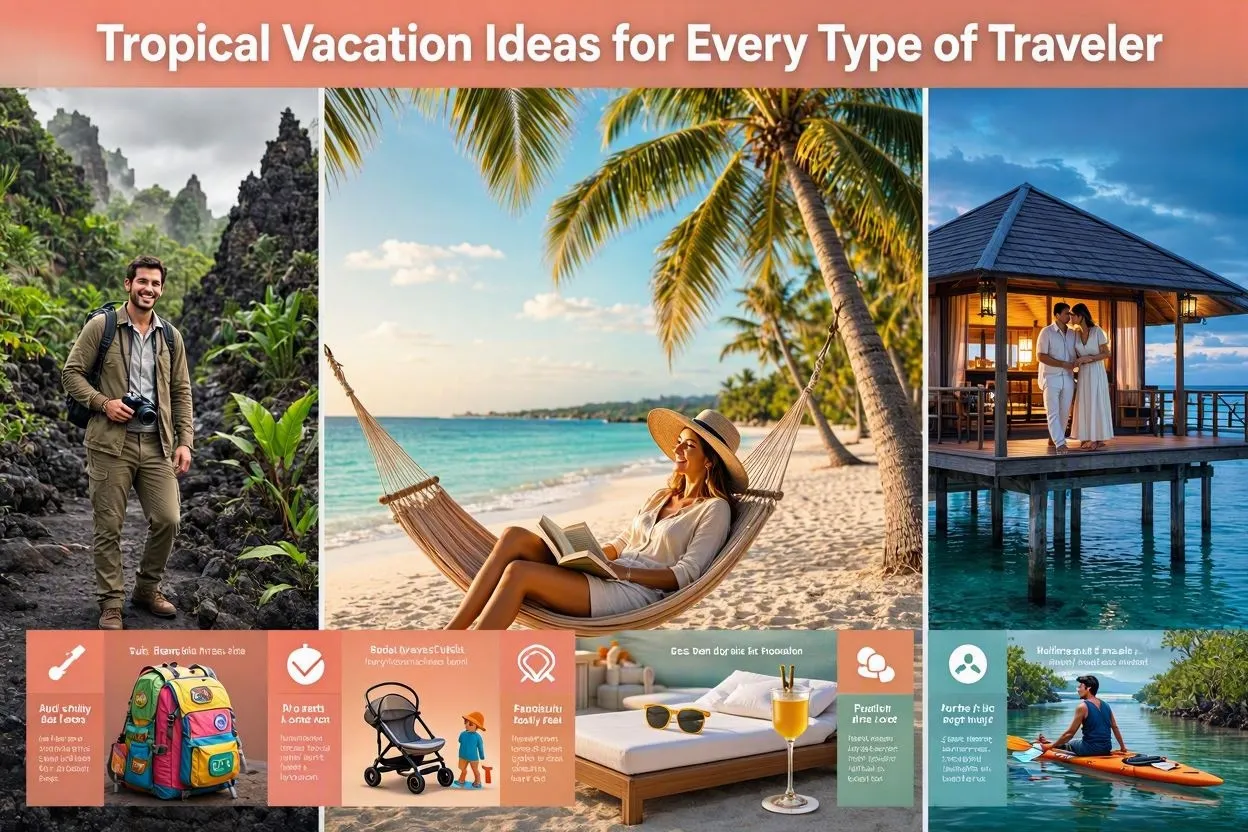 15 Tropical Vacation Ideas for Every Type of Traveler