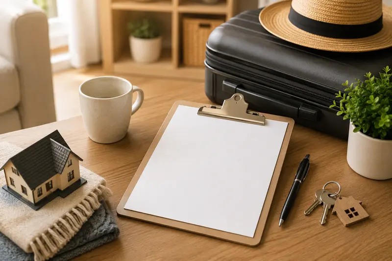 Pre-Departure Home Checklist